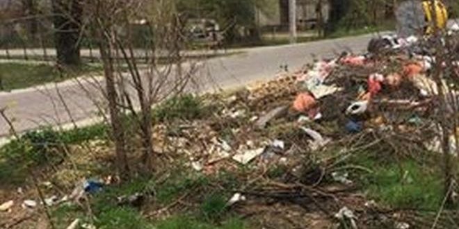 Otpad u blizini Rimanića potoka