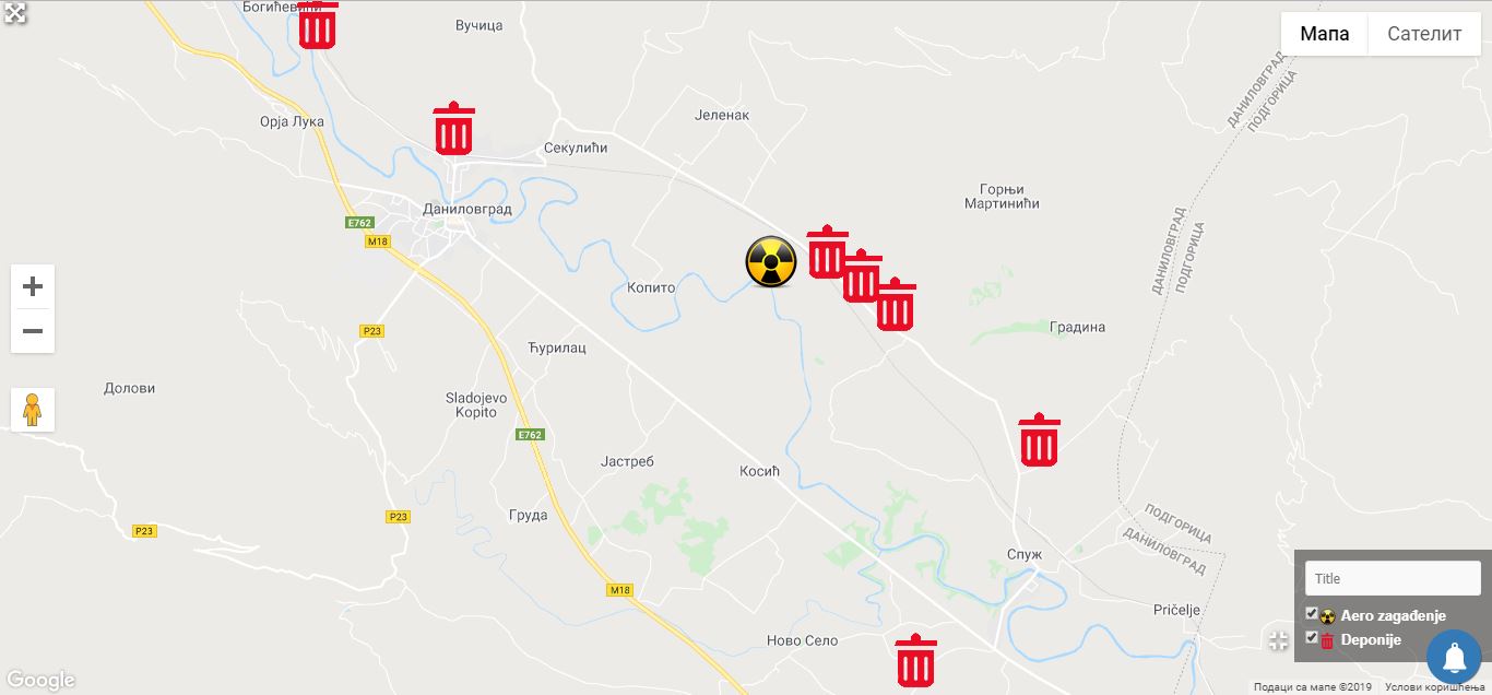 mini deponije danilovgrad