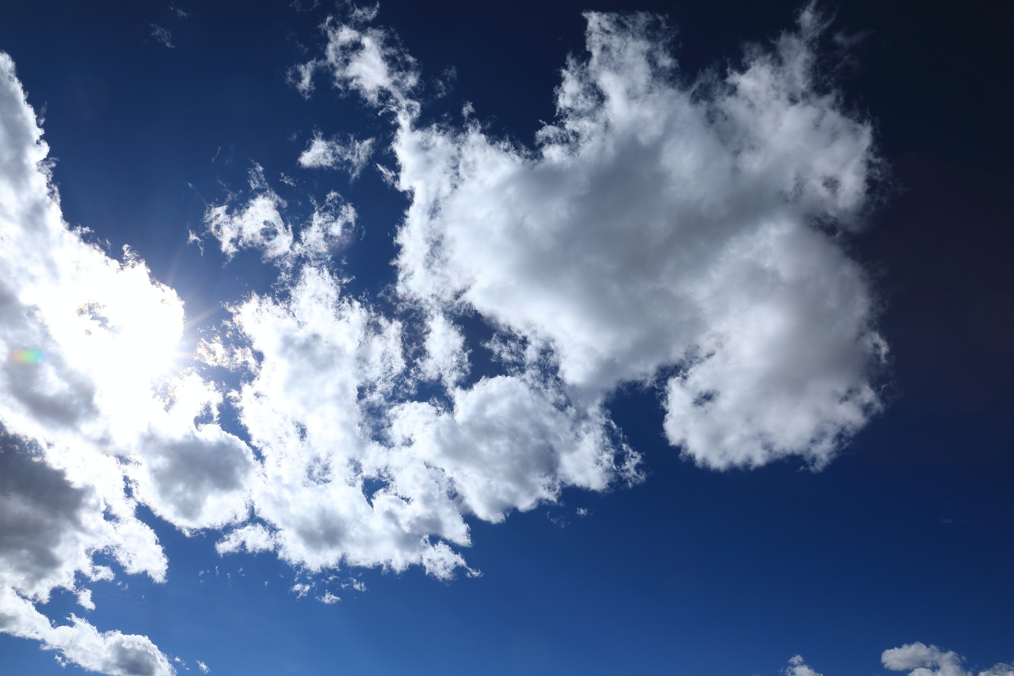 Beautiful cloudy sky in tibet